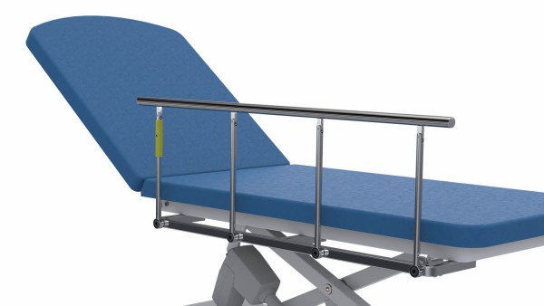 Pair of side rails for patient tables