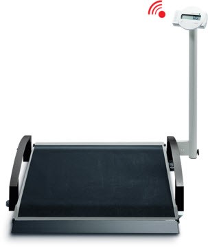 Funkfähige Rollstuhlwaage