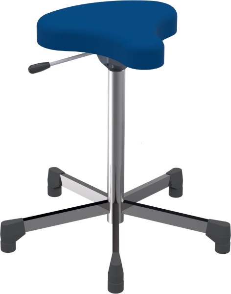 Therapy chair with saddle seat