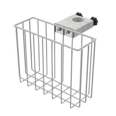 Multi-purpose basket for docking trolley