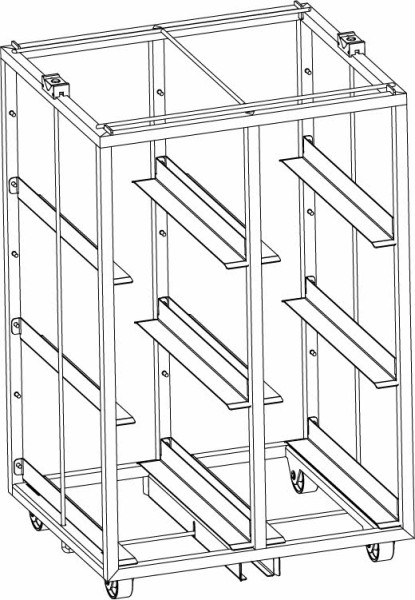 Einschubgestell 6 STE