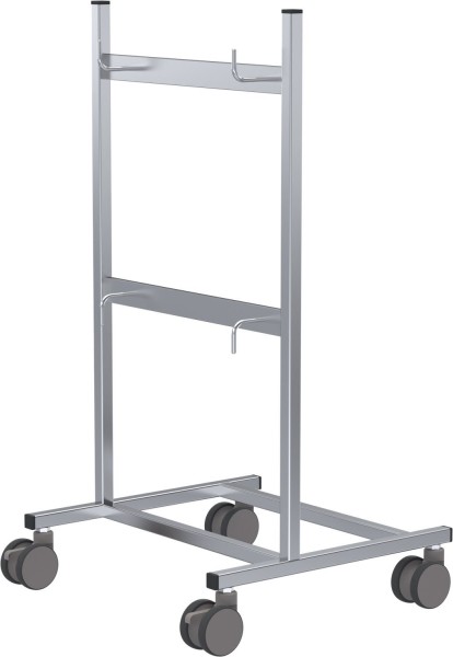 Stainless steel surgical equipment cart